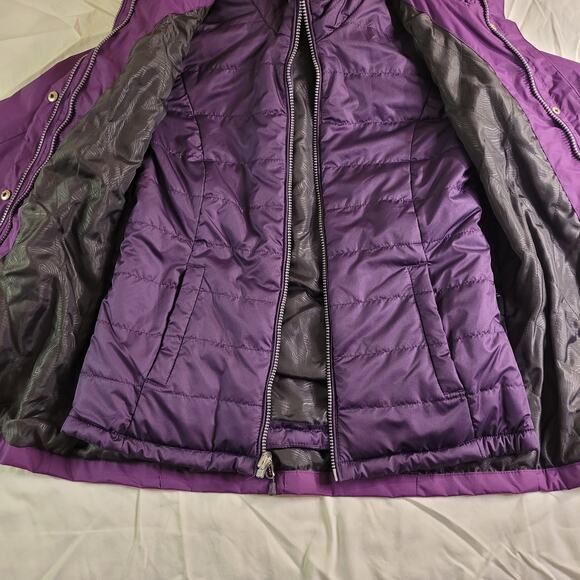 ZeroXposur Women’s 2-in-1 Purple Hooded Jacket Size Small Removable Outer Layer - Picture 6 of 14